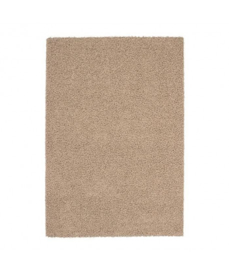 TRENDY Tapis de salon Shaggy  beige 120x160 cm