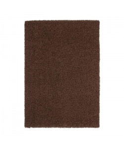 TRENDY Tapis de salon Shaggy  marron 120x160 cm