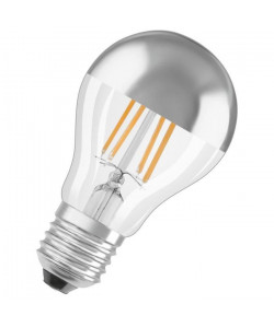 OSRAM Ampoule LED E27 standard calotte argentée 7 W équivalent a 51 W blanc chaud