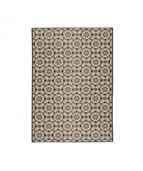 LUXUS Tapis de salon contemporain  120x170cm  Cacao