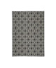 LUXUS Tapis de salon contemporain  120x170cm  Noir