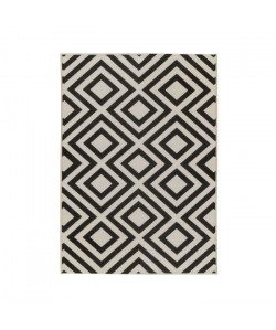 LUXUS Tapis de salon contemporain  120x170cm  Creme