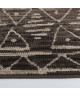 ASMA Tapis de salon style Berbere en polypropylene  120x170 cm  Chocolat