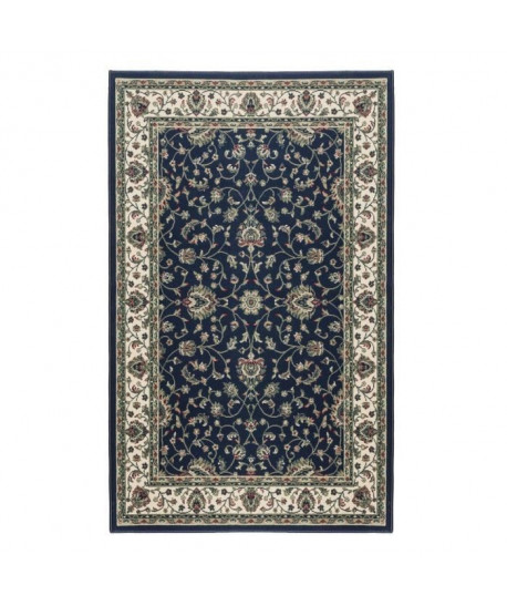 LUXUS Tapis de salon oriental navy 160x225 cm