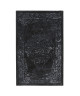 LUXUS Tapis de salon vintage noir 160x225 cm