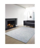 VENICE Tapis de salon 160X230 cm Bleu glacier