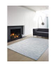 VENICE Tapis de salon 120X170 cm Bleu glacier