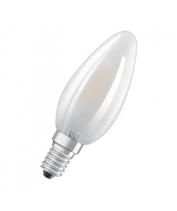 OSRAM Ampoule LED E14 flamme dépolie 4 W équivalent a 40 W blanc froid