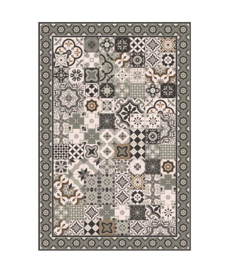 FARO Tapis 100% vinyle  98 x 150 cm  Epaisseur 1,5 mm  Taupe