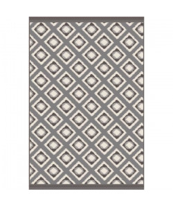 LOUXOR Tapis 100% vinyle  98 x 150 cm  Epaisseur 1,5 mm  Bleu fumé