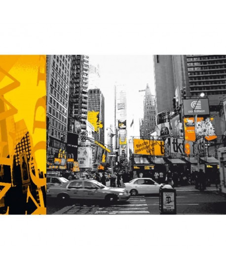 Affiche papier   NYC Yellow   Woods   60x80 cm