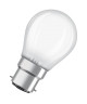 OSRAM Ampoule LED B22 sphérique dépolie 4 W équivalent a 40 W blanc chaud