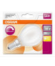 OSRAM Ampoule LED E14 sphérique dépolie 4,5 W équivalent a 60 W blanc chaud dimmable