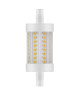 OSRAM Ampoule crayon LED 78 mm R7S 7 W équivalent a 60 W blanc chaud