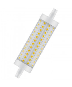 OSRAM Ampoule crayon LED 118 mm R7S 15 W équivalent a 125 W blanc chaud dimmable