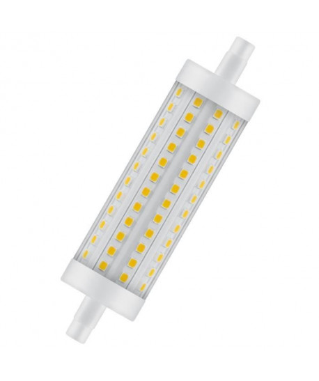 OSRAM Ampoule crayon LED 118 mm R7S 15 W équivalent a 125 W blanc chaud dimmable