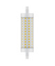 OSRAM Ampoule crayon LED 118 mm R7S 15 W équivalent a 125 W blanc chaud dimmable