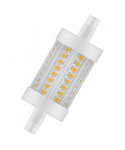 OSRAM Ampoule crayon LED 78 mm R7S 8 W équivalent a 75 W blanc chaud dimmable