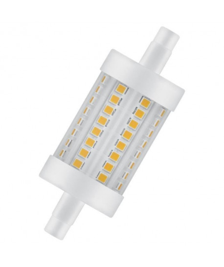 OSRAM Ampoule crayon LED 78 mm R7S 8 W équivalent a 75 W blanc chaud dimmable