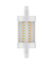 OSRAM Ampoule crayon LED 78 mm R7S 8 W équivalent a 75 W blanc chaud dimmable