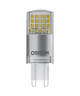 OSRAM Ampoule capsule LED G9 dépolie 3,5 W équivalent a 32 W blanc chaud dimmable