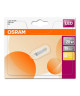 OSRAM Ampoule capsule LED G4 claire 1,8 W équivalent a 20 W blanc chaud