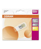 OSRAM Ampoule capsule LED G9 claire 1,9 W équivalent a 20 W blanc chaud