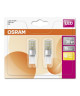 OSRAM Lot de 2 Ampoules capsules LED G9 dépolies 2,6 W équivalent a 30 W blanc chaud