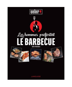 WEBER Livre de recettes \"Les hommes préferent le barbecue\"