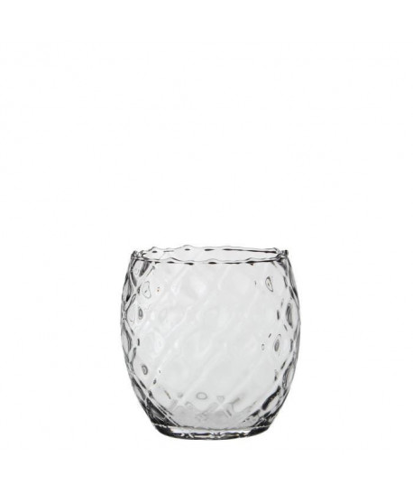EDELMAN Yasmin Vase verre transparent  Verre  H19 x D19 cm