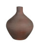 MICA Vase bouteille Tera  Marron  Ř 22 x H 25 cm