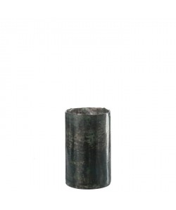 Vase cylindre 13x13x20 cm Vert Gris