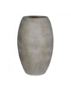 MICA Vase rond Vera marron clair  45 xŘ25 cm