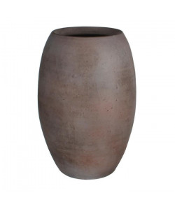 MICA Vase rond Vera terra concrete  35 xŘ22 cm