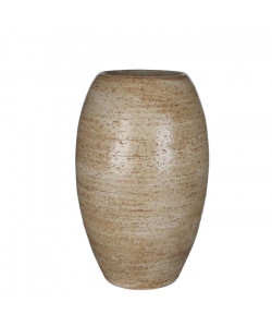 MICA Vase rond Verarustiq creme  45 xŘ25 cm