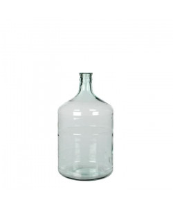 MICA Vase Déco Aqua en Verre  H43 x d21 cm