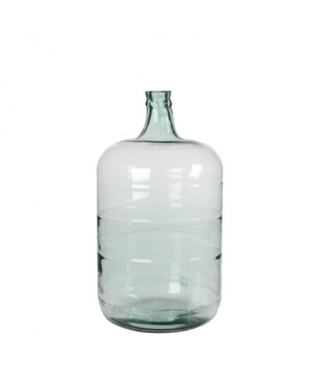 MICA Vase Déco Aqua en Verre  H49 x d27 cm