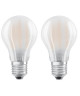 OSRAM Lot de 2 Ampoules LED E27 standard dépolie 8 W équivalent a 75 W blanc froid