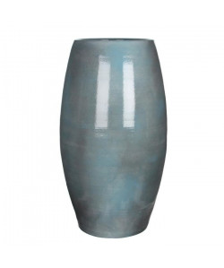 MICA Vase rond Lester  Bleu  Ř 39 x H 70 cm