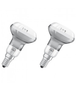 OSRAM Lot de 2 Ampoules Spots LED R50 E14 2,8 W équivalent a 19 W blanc chaud