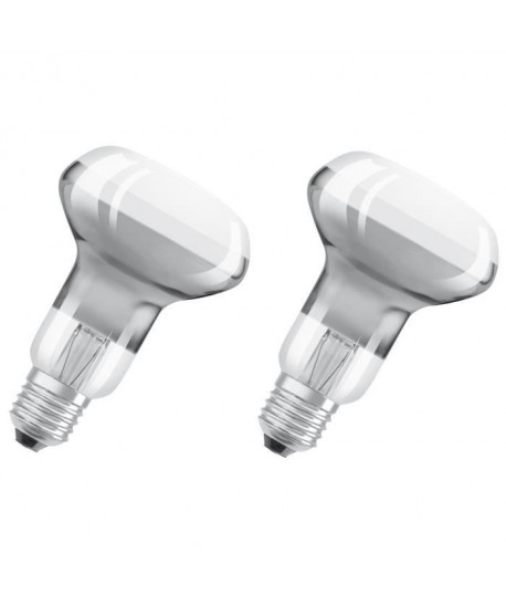 OSRAM Lot de 2 Ampoules Spots LED R63 E27 2,8 W équivalent a 19 W blanc chaud