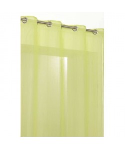 Voilage EOLIA 8 oeillets 130 x 240 cm  Vert