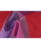 Voilage Milo  8 oeillets  140 x 245 cm  Rouge