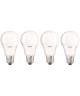 OSRAM Lot de 4 Ampoules LED E27 standard dépolie 9 W équivalent a 60 W blanc chaud