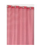 Voilage MELODY 8 oeillets 140 x 260 cm  Rouge