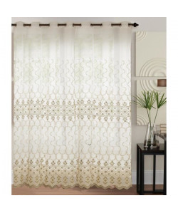 Voilage macramé 260x300 cm Beige