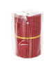 Chemin de table maille 8x2 m rouge