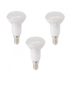 BRILLIANT Lot de 3 ampoules LED E14 R50 5 W équivalent a 25 W 400 lm avec variateur d\'intensité Easydim