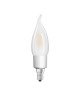 OSRAM Ampoule LED E14 flamme coup de vent dépolie 4,5 W équivalent a 40 W blanc chaud dimmable variateur