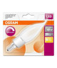 OSRAM Ampoule LED E14 flamme coup de vent dépolie 4,5 W équivalent a 40 W blanc chaud dimmable variateur